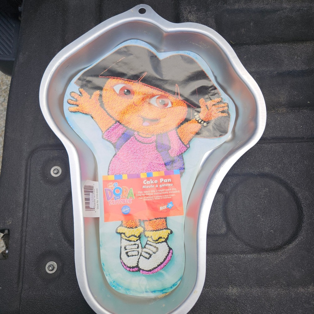 Wilton Dora‎ the Explorer Cake Pan 2003 Vintage Baking Mold Nick Jr - Picture 5 of 5
